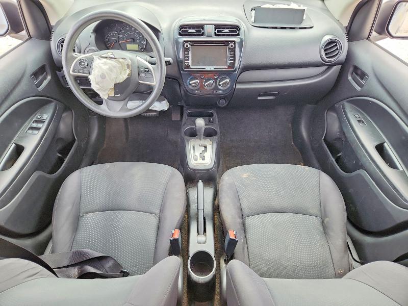 2019 Mitsubishi Mirage VIN ML32F3FJ9KHF18918 COPART salvage auction — FRONT END, Tx - Salvage Vehicle Title, sold $325 on 2026-07-23 (photo 8)