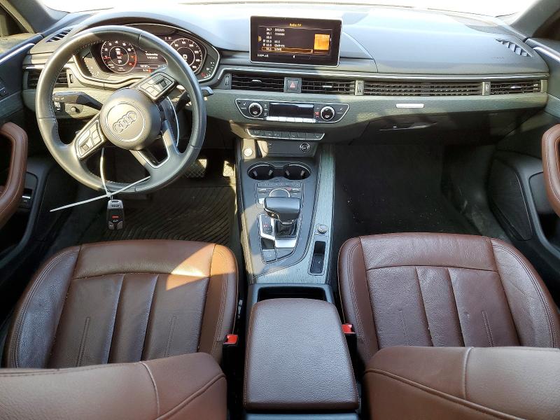 2019 Audi A4 VIN WAUENAF4XKN001554 COPART salvage auction — REAR END, MI - CERT OF TITLE-REBUILT SALVAGE, sold $3,950 on 2026-07-17 (photo 8)
