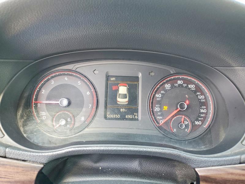 2022 Volkswagen Passat VIN 1VWBA7A3XNC006219 COPART salvage auction — FRONT END, Ia - Cert Of Title-Salvage Title, sold $1,800 on 2026-09-02 (photo 9)