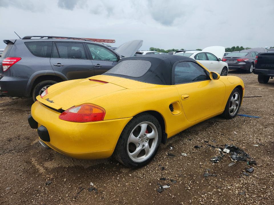 2000 Porsche Boxster VIN WP0CA2981YS620502 COPART salvage auction — MECHANICAL, Wi - Certificate Of Title, sold $1,950 on 2026-08-06 (photo 3)