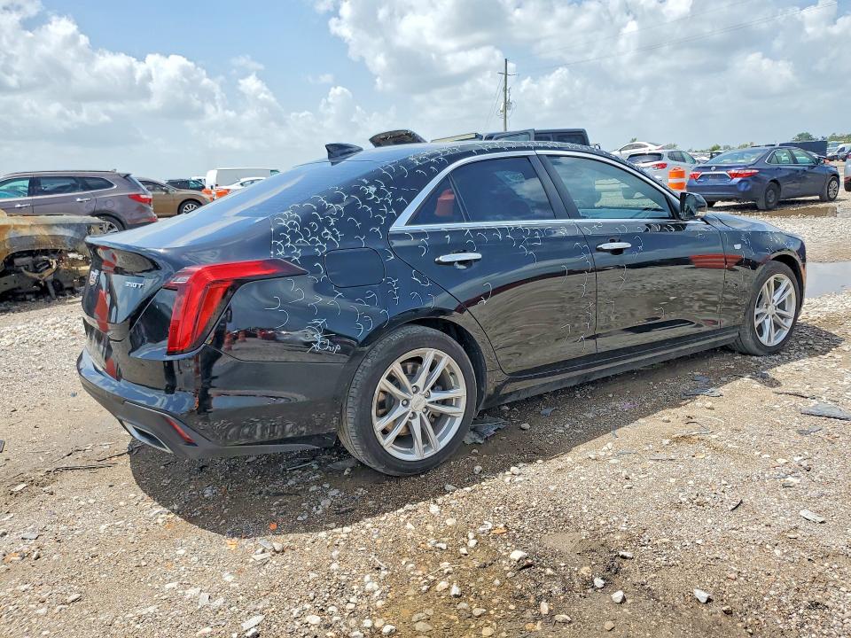 2021 Cadillac Ct4 VIN 1G6DA5RK6M0120572 COPART salvage auction — HAIL, Tx - Certificate Of Title, sold $7,400 on 2026-08-27 (photo 3)