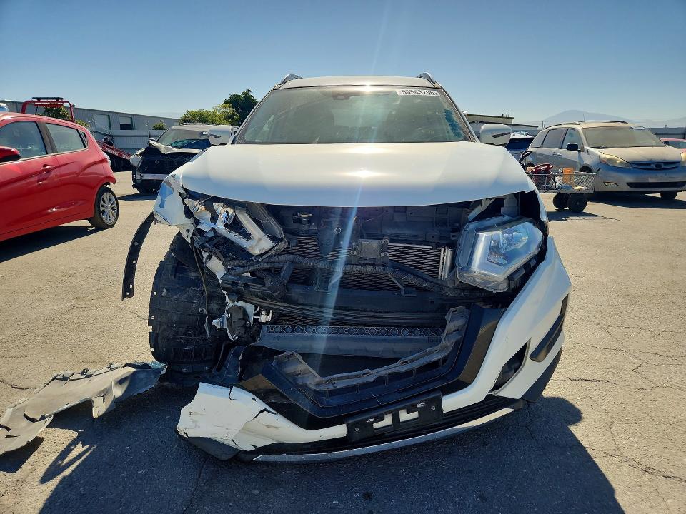 2020 Nissan Rogue VIN JN8AT2MV0LW113305 COPART salvage auction — FRONT END, Ca - Salvage Certificate, sold $2,200 on 2026-07-17 (photo 5)
