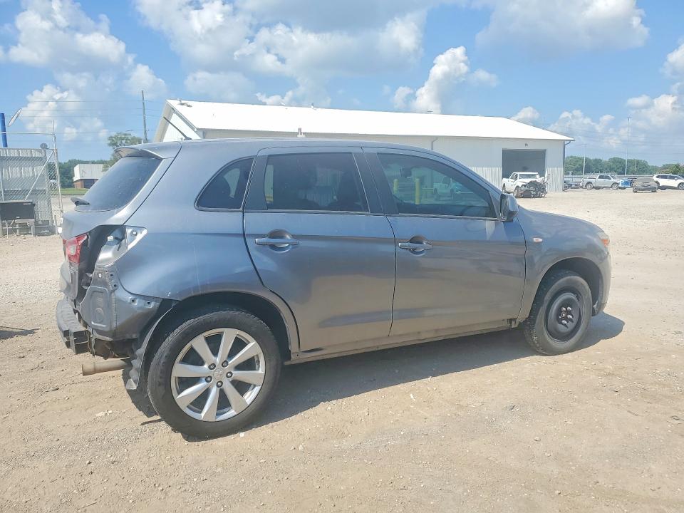 2014 Mitsubishi Outlander sport VIN 4A4AP3AU2EE010423 COPART salvage auction — REAR END, Ia - Certificate Of Title, sold $1,350 on 2026-07-31 (photo 3)