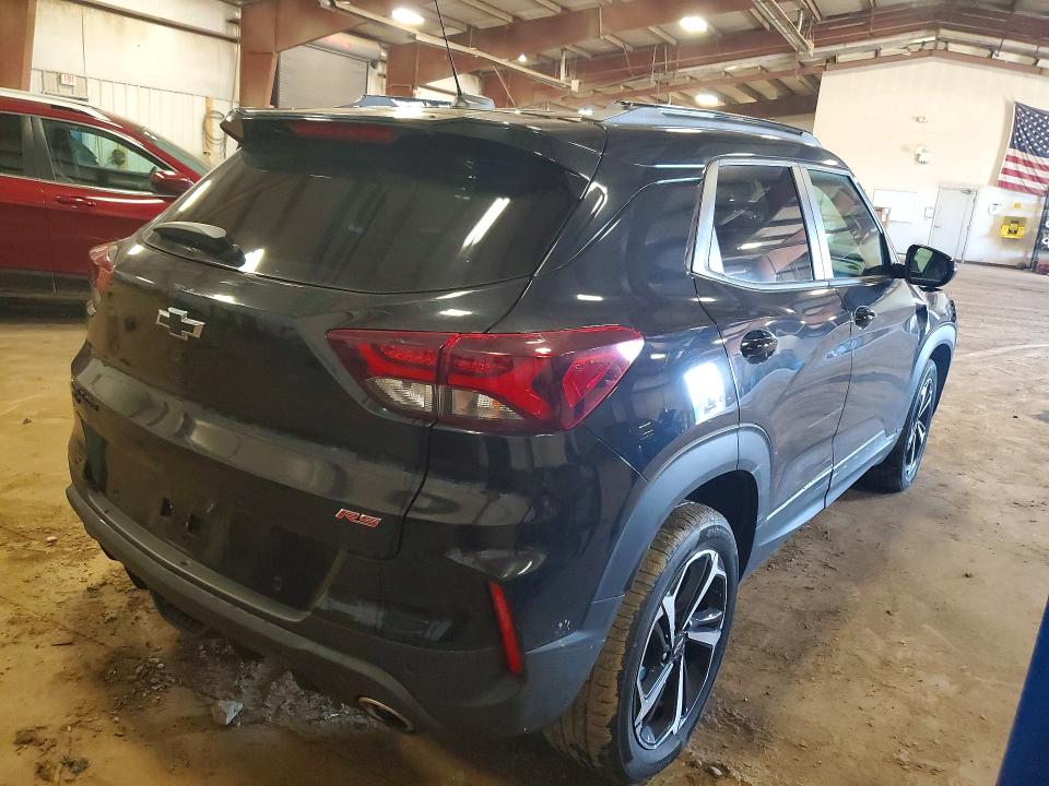 2021 Chevrolet VIN KL79MUSL4MB058128 COPART salvage auction — FRONT END, MI - CERT OF TITLE-SALVAGE VEHICLE, sold $1,550 on 2026-07-31 (photo 3)