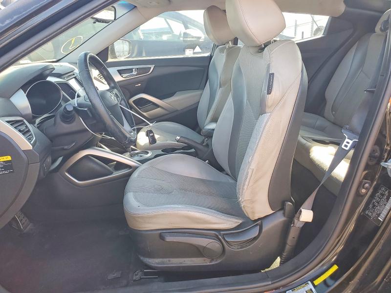 2012 Hyundai Veloster VIN KMHTC6AD3CU044222 COPART salvage auction — MINOR DENT/SCRATCHES, Ca - Cert Of Title-Lemon Law Buybac, sold $750 on 2026-07-13 (photo 7)