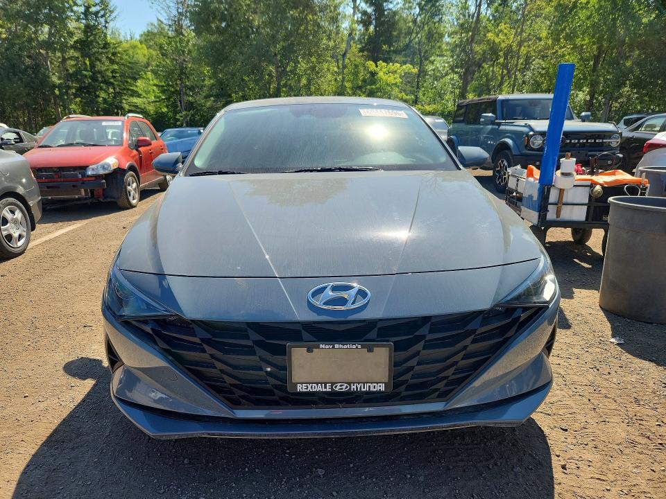 2022 Hyundai Elantra VIN KMHLM4AJ7NU019978 COPART salvage auction — MINOR DENT/SCRATCHES, On - Permit Irrepairable, sold $525 on 2026-07-28 (photo 5)