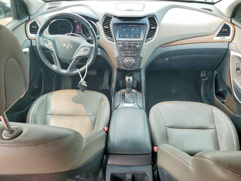 2017 Hyundai Santa fe VIN KM8SNDHFXHU172790 COPART salvage auction — REAR END, NY - MV-907A SALVAGE CERTIFICATE, sold $1,300 on 2026-07-23 (photo 8)