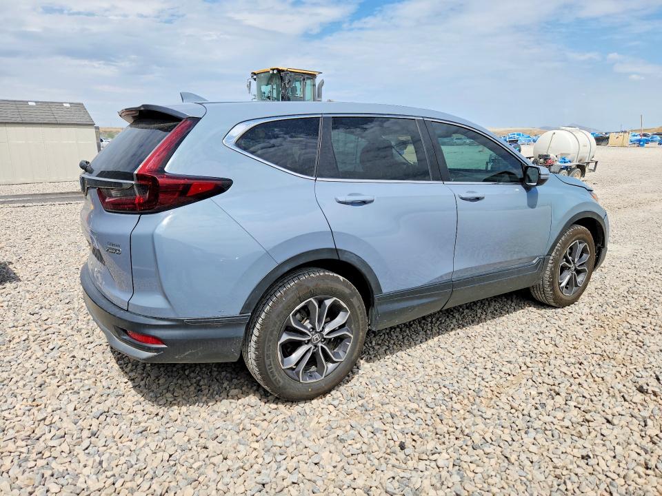 2022 Honda Cr-v VIN 7FARW2H5XNE038169 COPART salvage auction — NORMAL WEAR, Ut - Certificate Of Title, sold $1,400 on 2026-07-21 (photo 3)