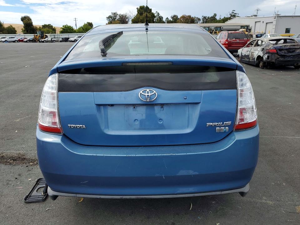 2007 Toyota Prius VIN JTDKB20U277573159 COPART salvage auction — VANDALISM, CA - SALVAGE CERTIFICATE, sold $575 on 2026-07-27 (photo 6)