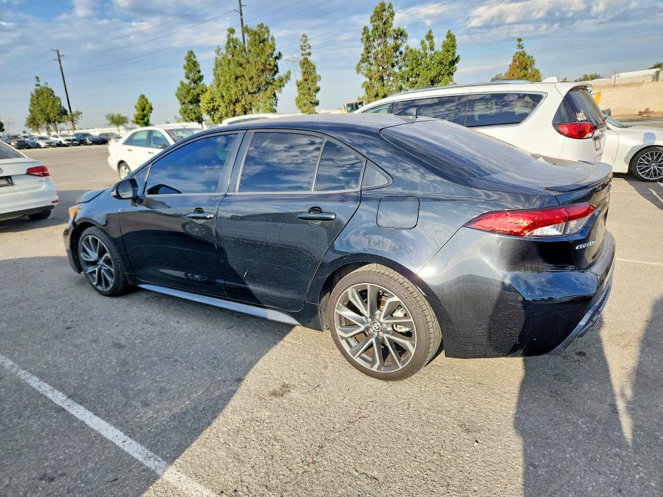 2020 Toyota Corolla VIN JTDS4RCE6LJ038680 COPART salvage auction — FRONT END, Ca - Cert Of Title-Salvaged, sold $4,350 on 2026-07-16 (photo 2)