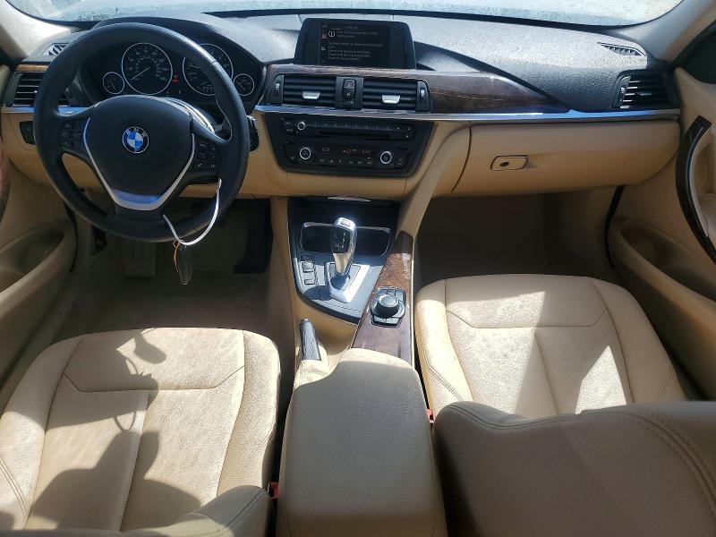 2015 BMW 3 series VIN WBA3A5G57FNS90870 COPART salvage auction — FRONT END, CA - SALVAGE CERTIFICATE, sold $1,750 on 2026-08-06 (photo 8)