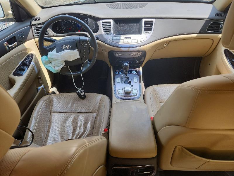 2011 Hyundai Genesis VIN KMHGC4DE3BU121616 COPART salvage auction — FRONT END, MD - CERT OF SALVAGE > 75% DAMAGE, sold $225 on 2026-07-17 (photo 8)