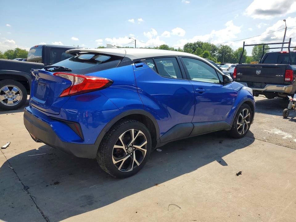2018 Toyota C-hr VIN NMTKHMBX2JR025336 COPART salvage auction — MINOR DENT/SCRATCHES, IN - CERTIFICATE OF TITLE, sold $4,200 on 2026-07-20 (photo 3)