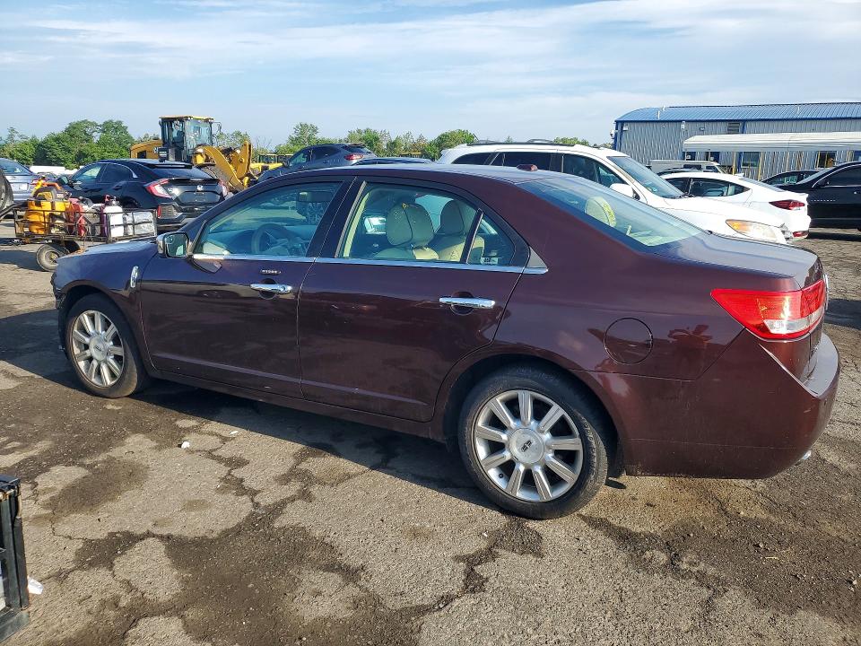 2012 Lincoln Mkz VIN 3LNHL2GC3CR808946 COPART salvage auction — FRONT END, PA - CERTIFICATE OF SALVAGE, sold $175 on 2026-07-28 (photo 2)