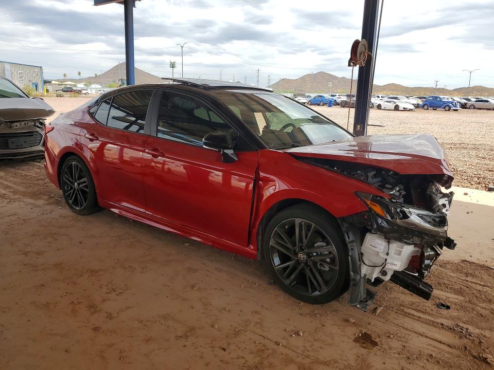 2025 Toyota Camry VIN 4T1DAACK6SU093812 COPART salvage auction — FRONT END, Az - Cert Of Title - Salvage, sold $7,800 on 2026-07-30 (photo 4)