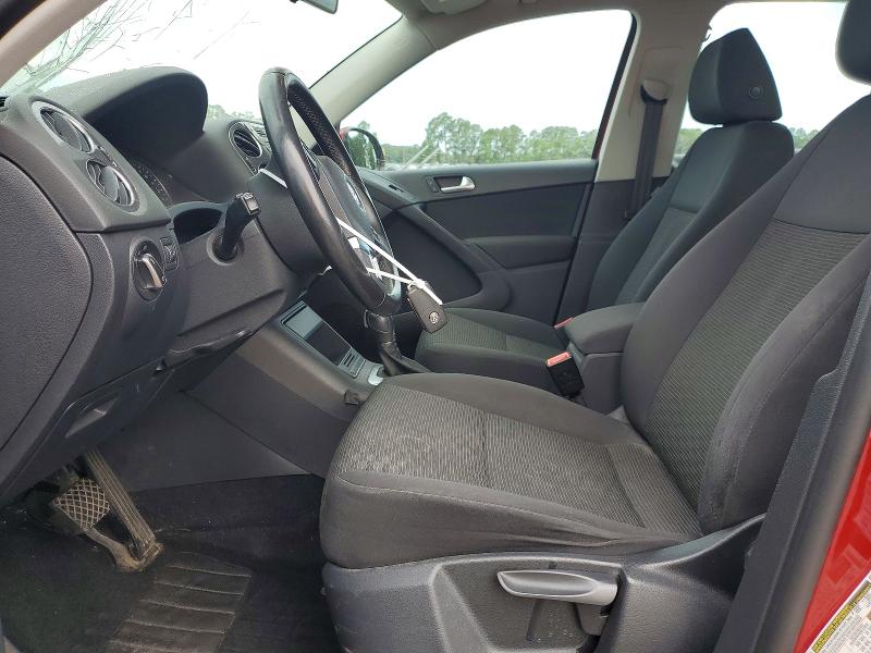 2013 Volkswagen Tiguan VIN WVGAV3AX8DW111963 COPART salvage auction — FRONT END, Nc - Salvage Certificate Of Title, sold $275 on 2026-07-30 (photo 7)