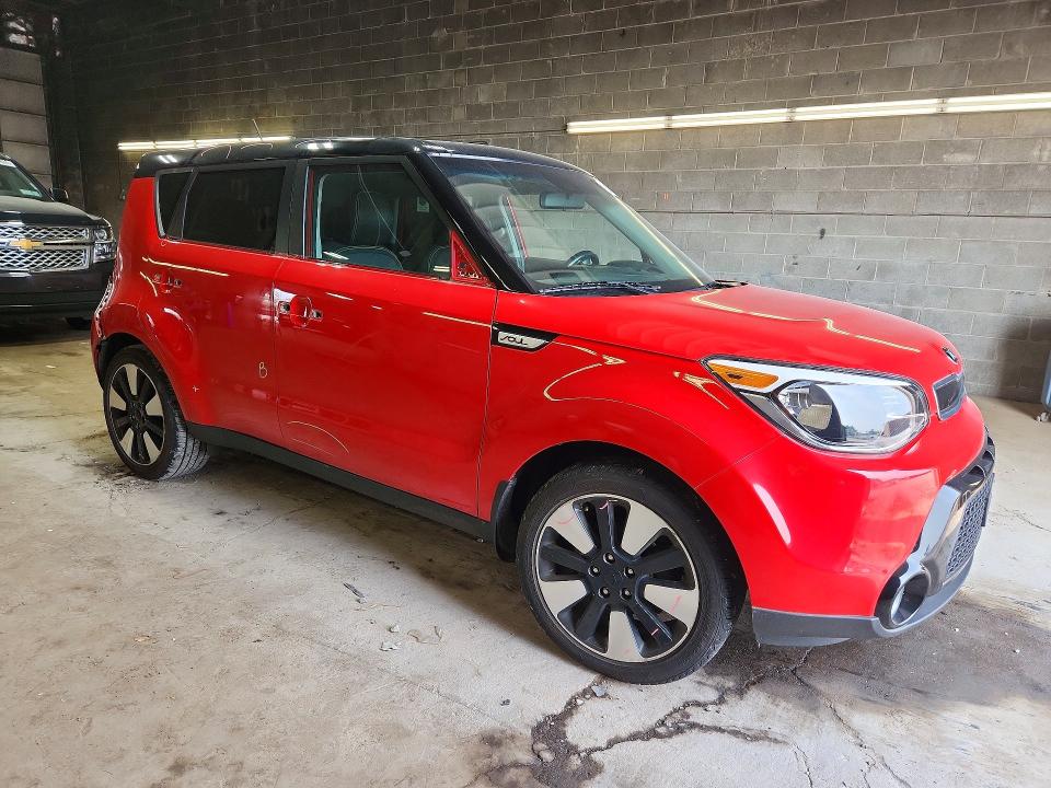 2016 Kia Soul VIN KNDJP3A55G7319696 COPART salvage auction — VANDALISM, Ny - Mv-907A Salvage Certificate, sold $1,750 on 2026-07-27 (photo 4)