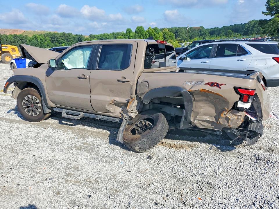 2024 Nissan Frontier VIN 1N6ED1EK2RN616998 COPART salvage auction — ALL OVER, WA - VEHICLE CERT OF OWNERSHIP-TITL (P), sold $7,400 on 2026-07-28 (photo 2)