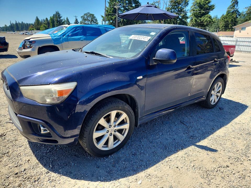 2012 Mitsubishi Outlander VIN JA4AR4AU0CZ003347 COPART salvage auction — MECHANICAL, Wa - Vehicle Cert Of Ownership-Titl, sold $425 on 2026-07-28 (photo 1)