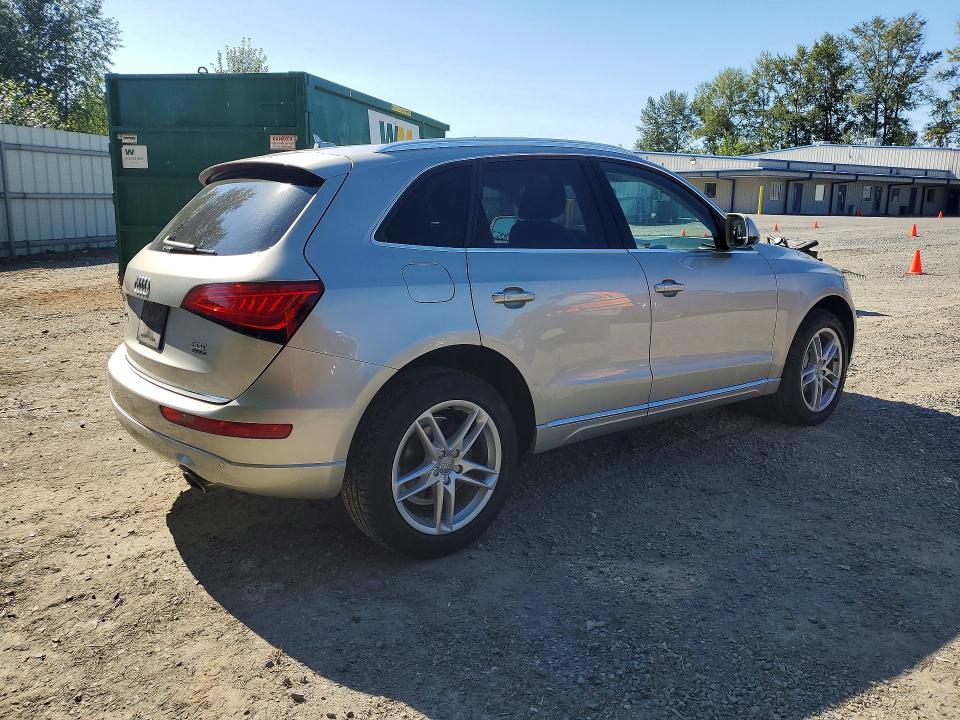 2017 Audi Q5 VIN WA1L2AFP5HA096418 COPART salvage auction — FRONT END, Wa - Bill Of Sale, sold $1,650 on 2026-07-27 (photo 3)