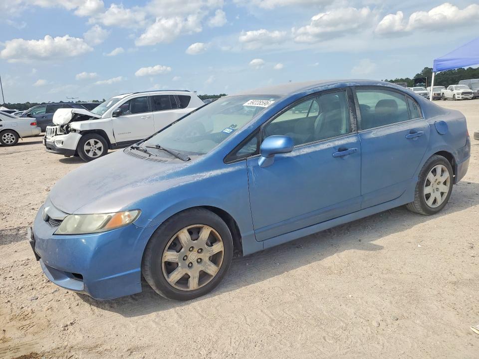 2011 Honda Civic VIN 2HGFA1F58BH506577 COPART salvage auction — REAR END, Tx - Certificate Of Title, sold $2,907 on 2026-07-07 (photo 1)