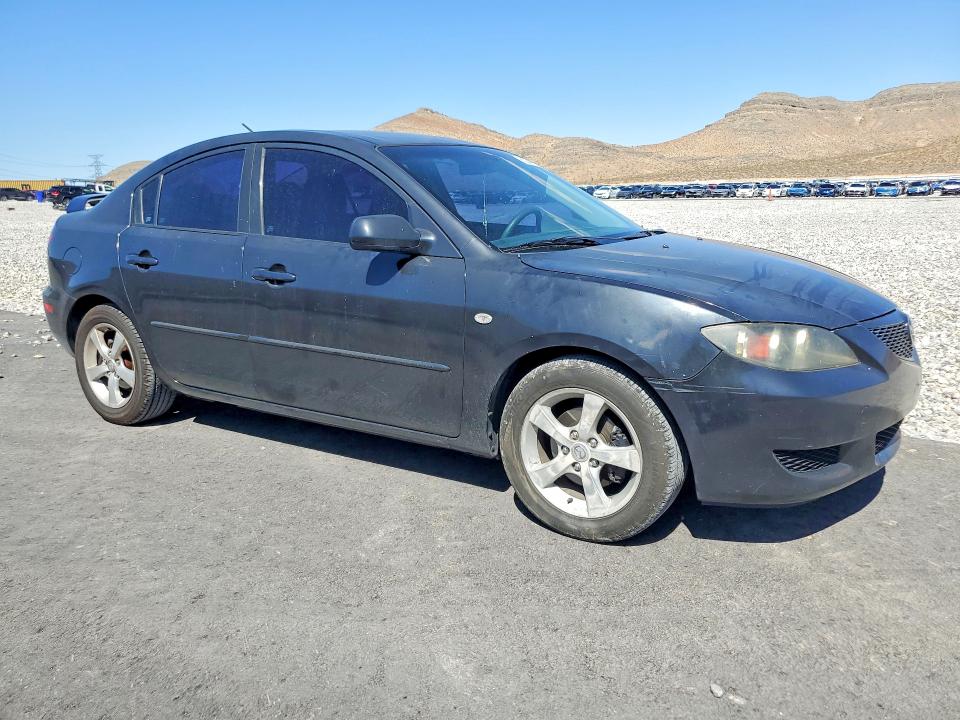 2005 Mazda 3 VIN JM1BK12F951247433 COPART salvage auction — FRONT END, NV - SALVAGE TITLE, sold $150 on 2026-07-27 (photo 4)