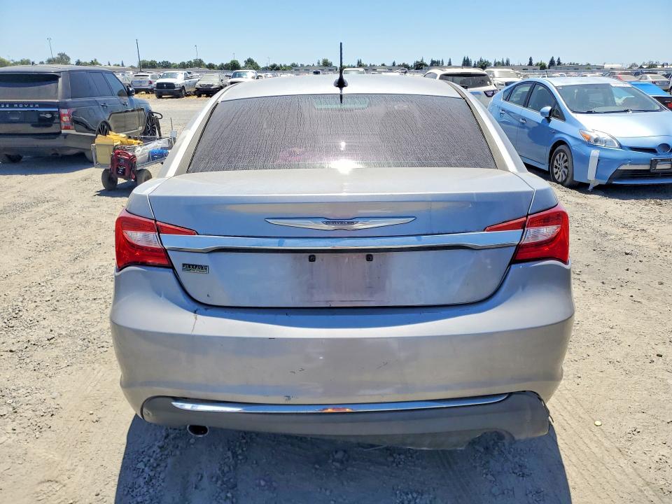 2014 Chrysler 200 VIN 1C3CCBBGXEN105735 COPART salvage auction — FRONT END, Ca - Salvage Certificate, sold $825 on 2026-07-16 (photo 6)