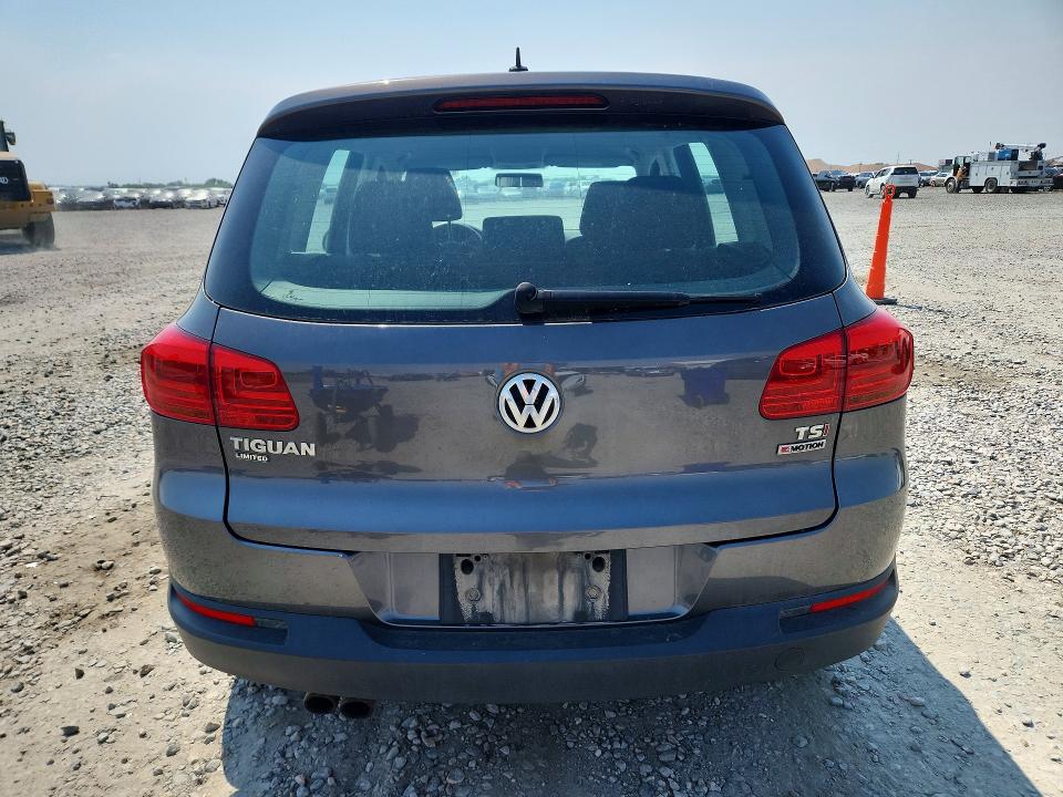 2018 Volkswagen Tiguan VIN WVGBV7AX7JK000576 COPART salvage auction — MECHANICAL, Co - Dis/Dlr/Exp Only Clean Title, sold $2,100 on 2026-07-28 (photo 6)
