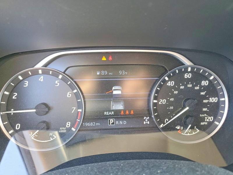 2023 Nissan Navara (frontier) VIN 1N6ED1EK9PN672241 COPART salvage auction — REAR END, Nv - Salvage Title, sold $12,200 on 2026-08-20 (photo 9)
