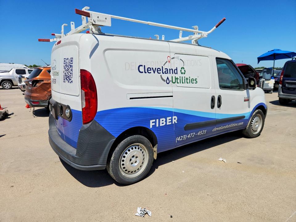 2019 Ram Promaster city VIN ZFBHRFAB4K6N64202 COPART salvage auction — SIDE, Tn - Salvage Certificate (P), sold $1,650 on 2026-08-12 (photo 3)