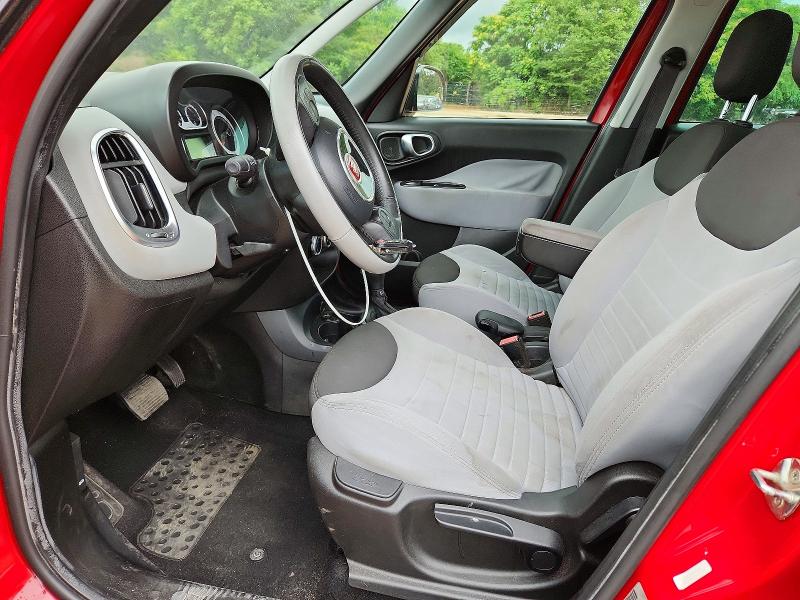 2014 Fiat 500l VIN ZFBCFABHXEZ012652 COPART salvage auction — REAR END, Nc - Salvage Certificate Of Title, sold $550 on 2026-08-17 (photo 7)