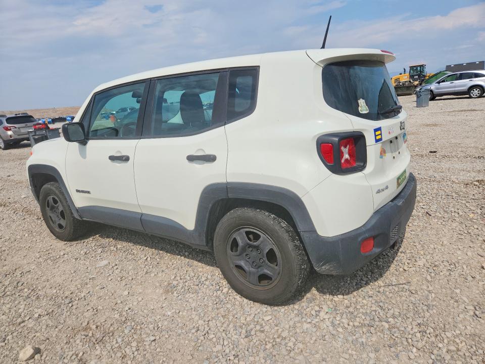 2015 Jeep Renegade VIN ZACCJBAT0FPB76422 COPART salvage auction — MINOR DENT/SCRATCHES, Ut - Certificate Of Title, sold $975 on 2026-07-31 (photo 2)