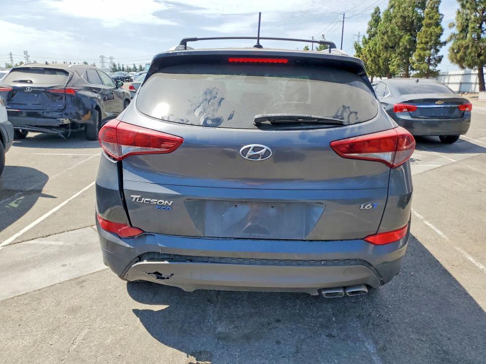 2016 Hyundai Tucson VIN KM8J33A2XGU143520 COPART salvage auction — MECHANICAL, Ca - Dis/Dlr/Exp Only Clean Title, sold $700 on 2026-07-28 (photo 6)
