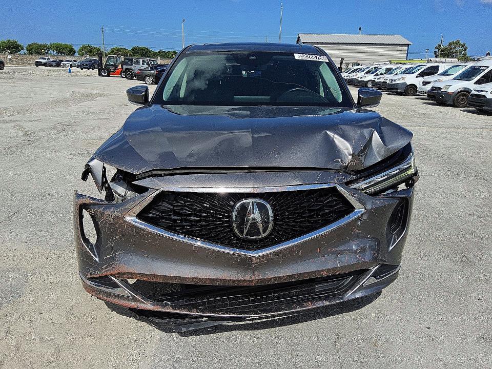 2023 Acura Mdx VIN 5J8YD9H34PL008445 COPART salvage auction — FRONT END, FL - CERTIFICATE OF TITLE, sold $8,100 on 2026-08-28 (photo 5)