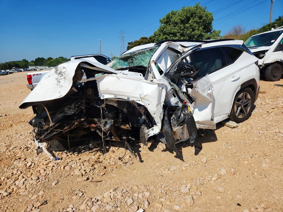 2025 Hyundai Tucson VIN 5NMJB3DEXSH508016 COPART salvage auction — FRONT END, Fl - Dlr Only Cert Of Destruction (P), sold $650 on 2026-07-27 (photo 1)