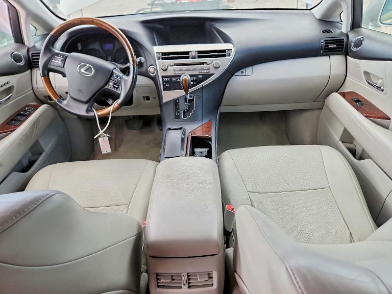 2010 Lexus Rx VIN 2T2BK1BA7AC056275 COPART salvage auction — SIDE, Ut - Salvage Certificate, sold $4,550 on 2026-08-21 (photo 8)