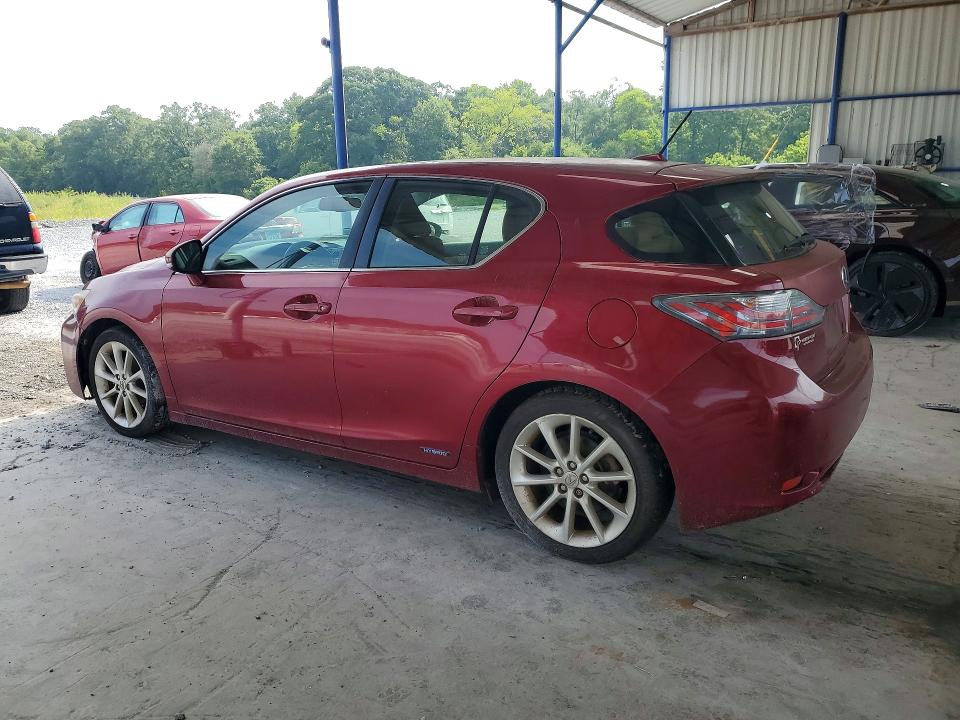 2012 Lexus VIN JTHKD5BHXC2068049 COPART salvage auction — MINOR DENT/SCRATCHES, Ga - Certificate Of Title, sold $1,950 on 2026-07-09 (photo 2)