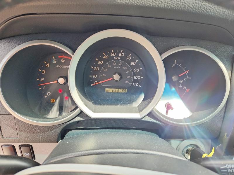 2007 Toyota 4runner VIN JTEBU14R170123467 COPART salvage auction — FRONT END, Ca - Salvage Certificate, sold $7,100 on 2026-07-31 (photo 9)