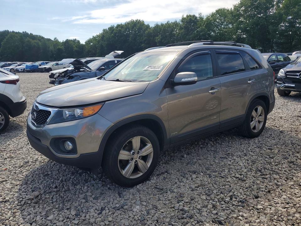 2012 Kia Sorento VIN 5XYKUDA69CG278076 COPART salvage auction — REAR END, MA - CERTIFICATE OF TITLE, sold $375 on 2026-07-23 (photo 1)
