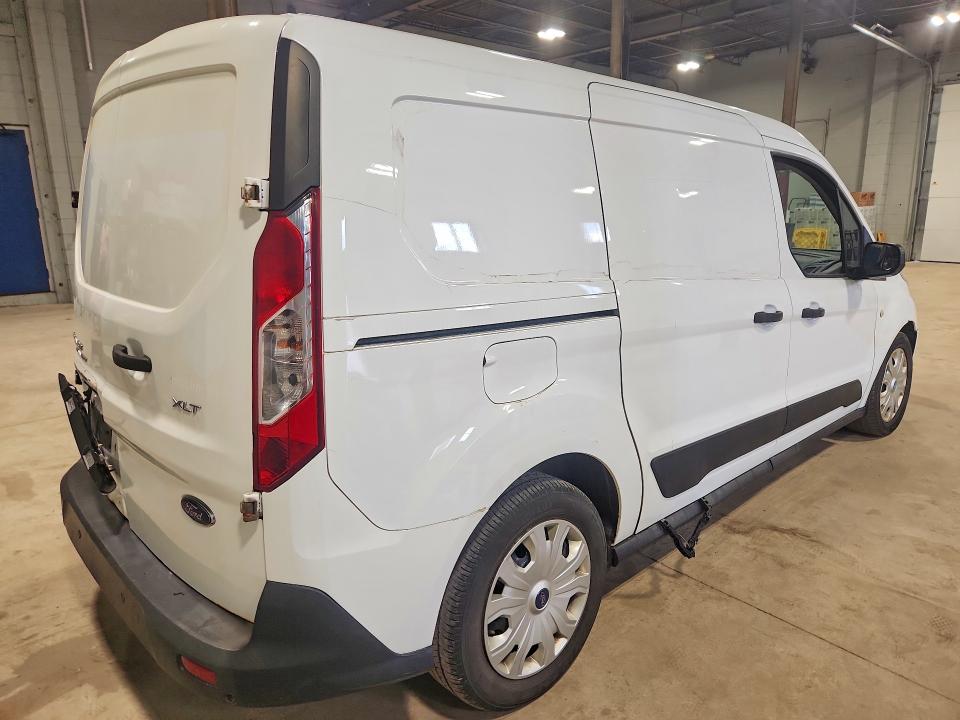 2019 Ford Transit connect VIN NM0LS7T29K1409251 COPART salvage auction — REAR END, ON - PERMIT NO BRAND - UNFIT, sold $250 on 2026-07-14 (photo 3)