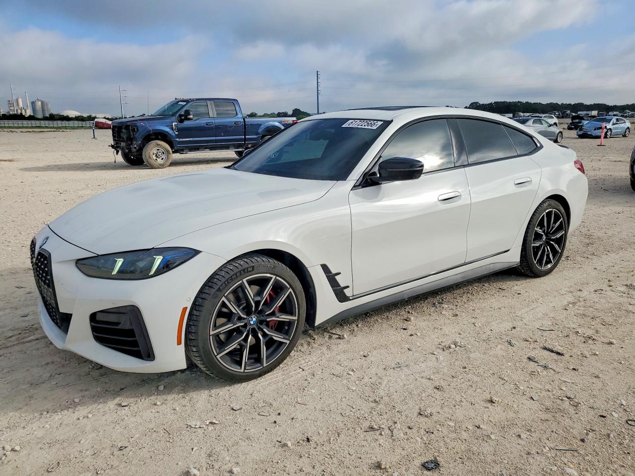 2025 BMW 4 Series VIN WBA23FB06SFT93581 — COPART salvage auction photo