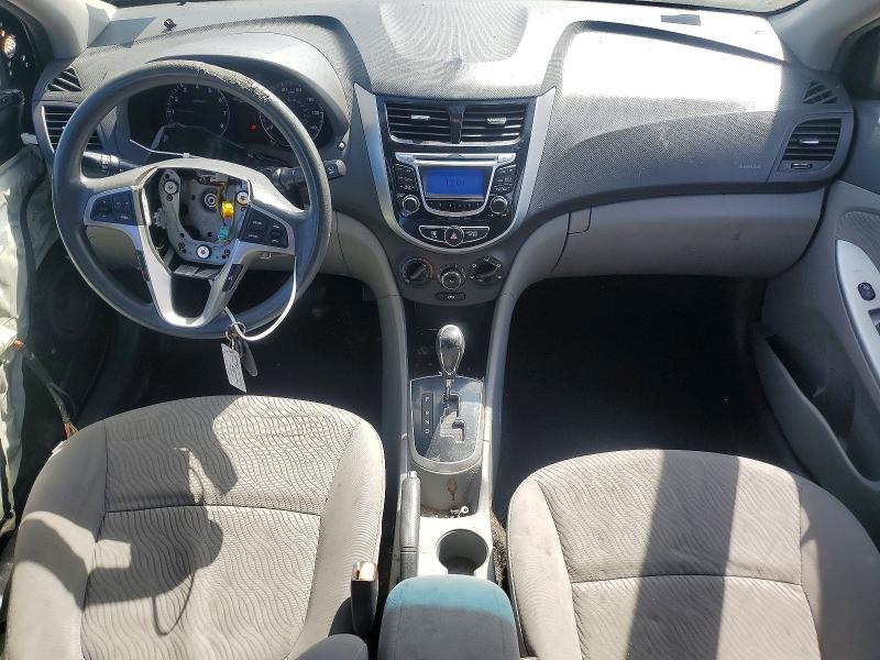 2013 Hyundai VIN KMHCU4AE1DU581263 COPART salvage auction — VANDALISM, Ca - Salvage Certificate, sold $650 on 2026-07-14 (photo 8)