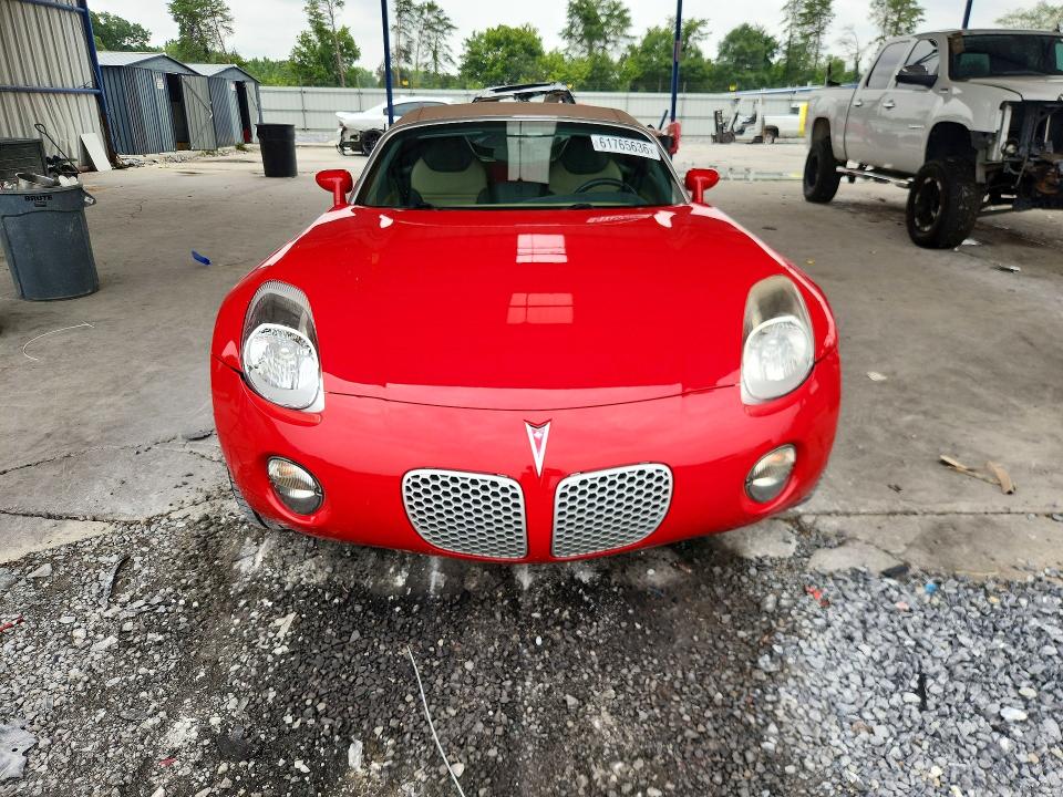 2007 Pontiac Solstice VIN 1G2MB35B47Y107589 COPART salvage auction — REAR END, Ga - Rebuilt With Theft History, sold $4,650 on 2026-09-03 (photo 5)