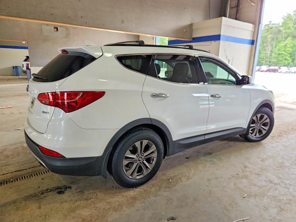 2013 Hyundai Santa fe VIN 5XYZU3LB9DG092316 COPART salvage auction — MECHANICAL, Va - Certificate Of Title, sold $1,950 on 2026-07-17 (photo 3)