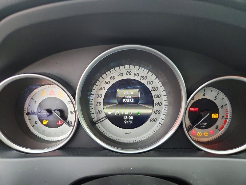 2013 Mercedes-benz C-klasse VIN WDDGJ4HB6DF990105 COPART salvage auction — FRONT END, Fl - Certificate Of Title, sold $4,000 on 2026-08-14 (photo 9)