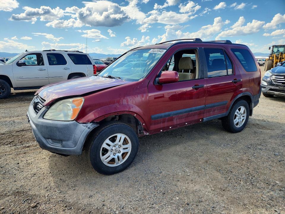 2003 Honda Cr-v VIN JHLRD78843C011765 COPART salvage auction — FRONT END, MT - CERT OF TITLE-REBUILT SALVAGE, sold $400 on 2026-07-14 (photo 1)