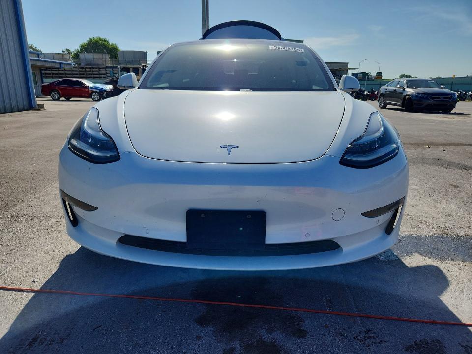 2018 Tesla Model 3 VIN 5YJ3E1EA0JF005689 COPART salvage auction — REAR END, Ok - Cert Of Title-Salvage, sold $6,100 on 2026-07-17 (photo 5)