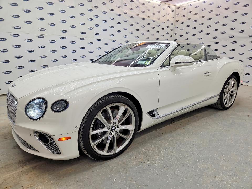 2022 Bentley Continental VIN SCBDG4ZG9NC004464 — COPART salvage auction photo