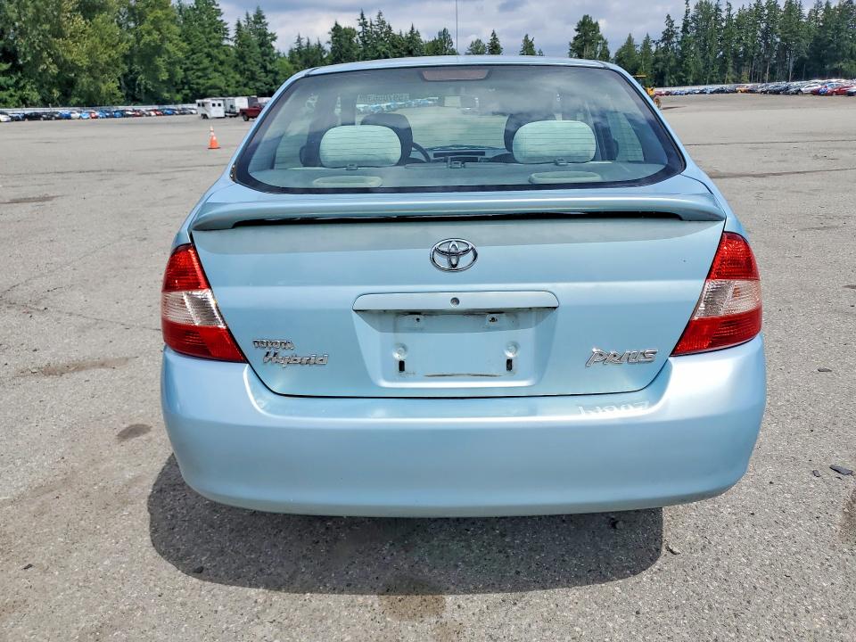 2001 Toyota Prius VIN JT2BK12U310021430 COPART salvage auction — REAR END, WA - BILL OF SALE, sold $275 on 2026-07-20 (photo 6)