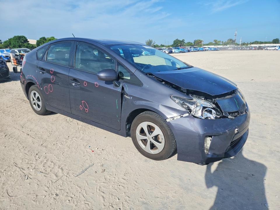 2015 Toyota Prius VIN JTDKN3DUXF0471851 COPART salvage auction — FRONT END, FL - CERTIFICATE OF DESTRUCTION, sold $15 on 2026-07-30 (photo 4)